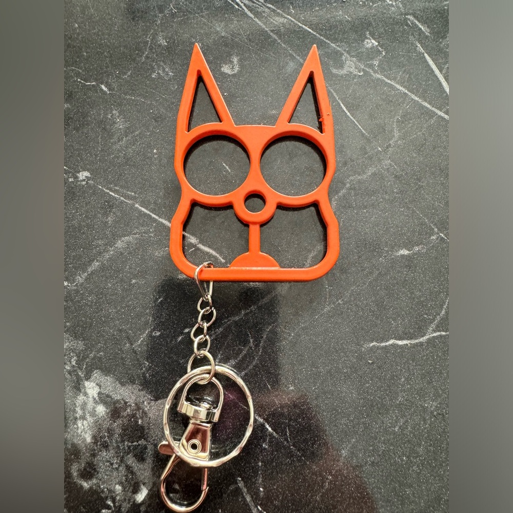 Self-Defense Cat Keychain